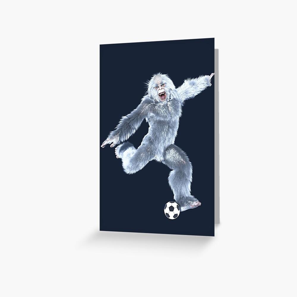 Yeti Set Go Greeting Card for Sale by PhanieMilton