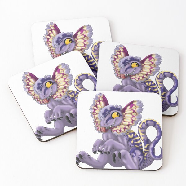 Item preview, Dilophosaurus: Lavender designed and sold by spyroid101.
