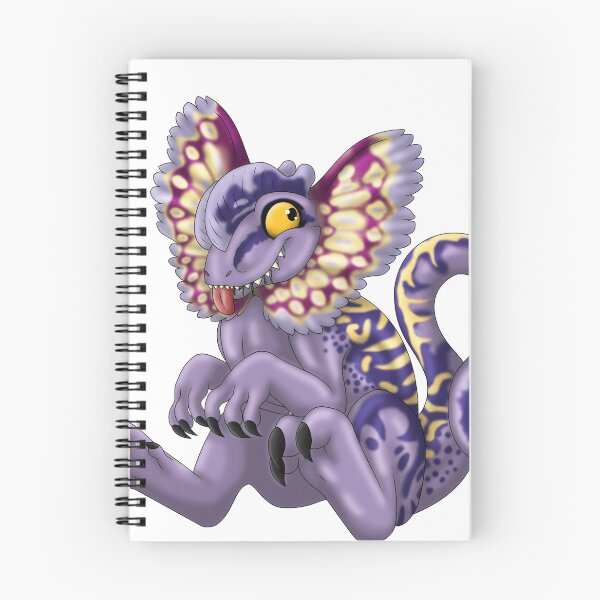 Item preview, Dilophosaurus: Lavender designed and sold by spyroid101.