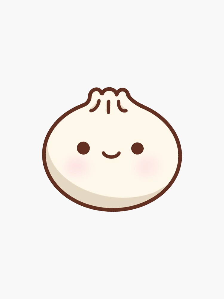 Discover cute dumpling Sticker
