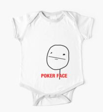 Poker Face One Piece - Short Sleeve