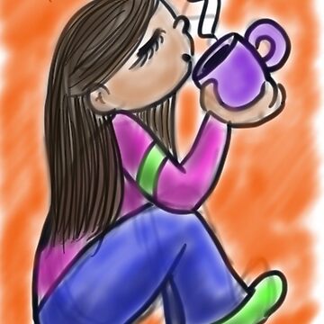 Artwork thumbnail, Zen Coffee by Celina Barajas