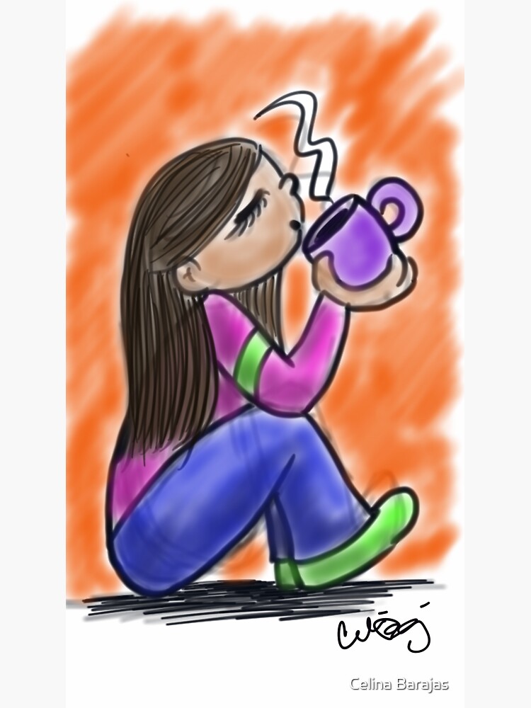 Thumbnail 3 of 3, Sticker, Zen Coffee designed and sold by celinabarajas.