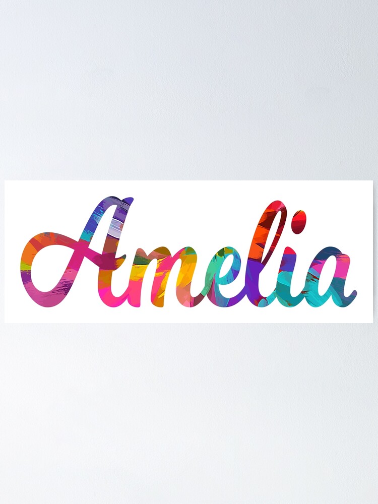 painting girl's name" Poster for by ComicKitsch Redbubble