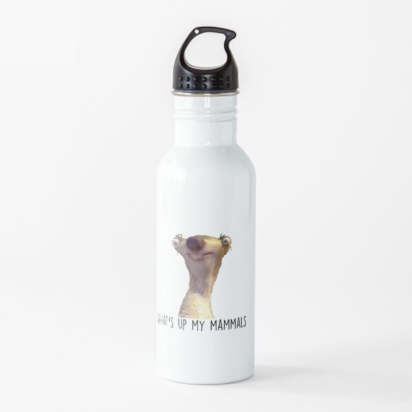What’s Up My Mammals It’s Sid the Sloth Water Bottle