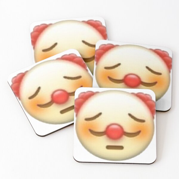 Item preview, Clown sad emoji designed and sold by angelicverbatim.