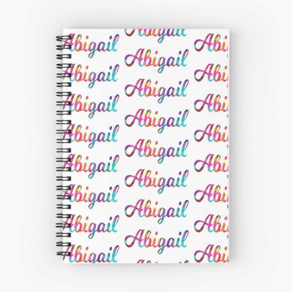Item preview, Abigail abstract painting girl's name designed and sold by ComicKitsch.