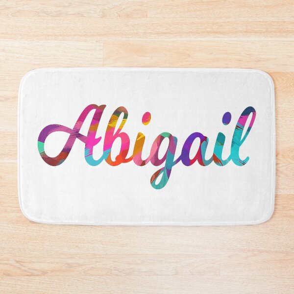 Item preview, Abigail abstract painting girl's name designed and sold by ComicKitsch.