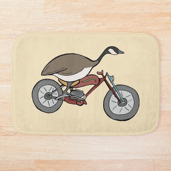 Item preview, Canadian Goose Riding a Motorcycle Why Not designed and sold by Otter-Grotto.