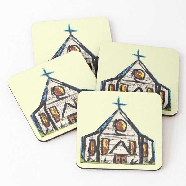 Item preview, Yellow Sky Church designed and sold by missmann.