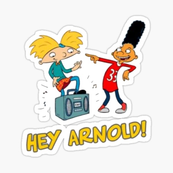 Hola, Arnold Pegatina