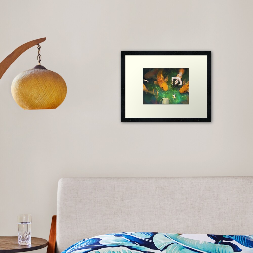 mermaids Framed Art Print
