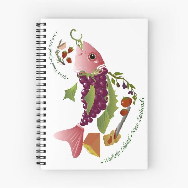 Item preview, Snapper Fish and Grapes Waiheke Island designed and sold by StoneGuardian.