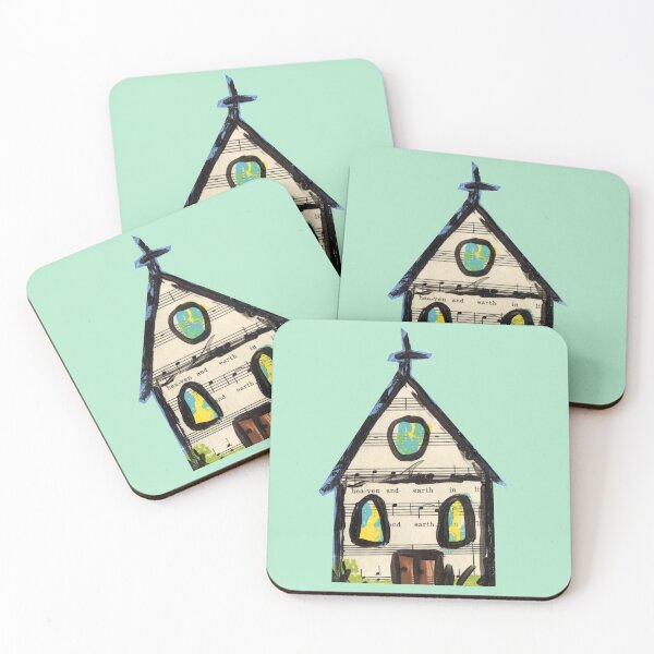 Item preview, Spring Green Church designed and sold by missmann.