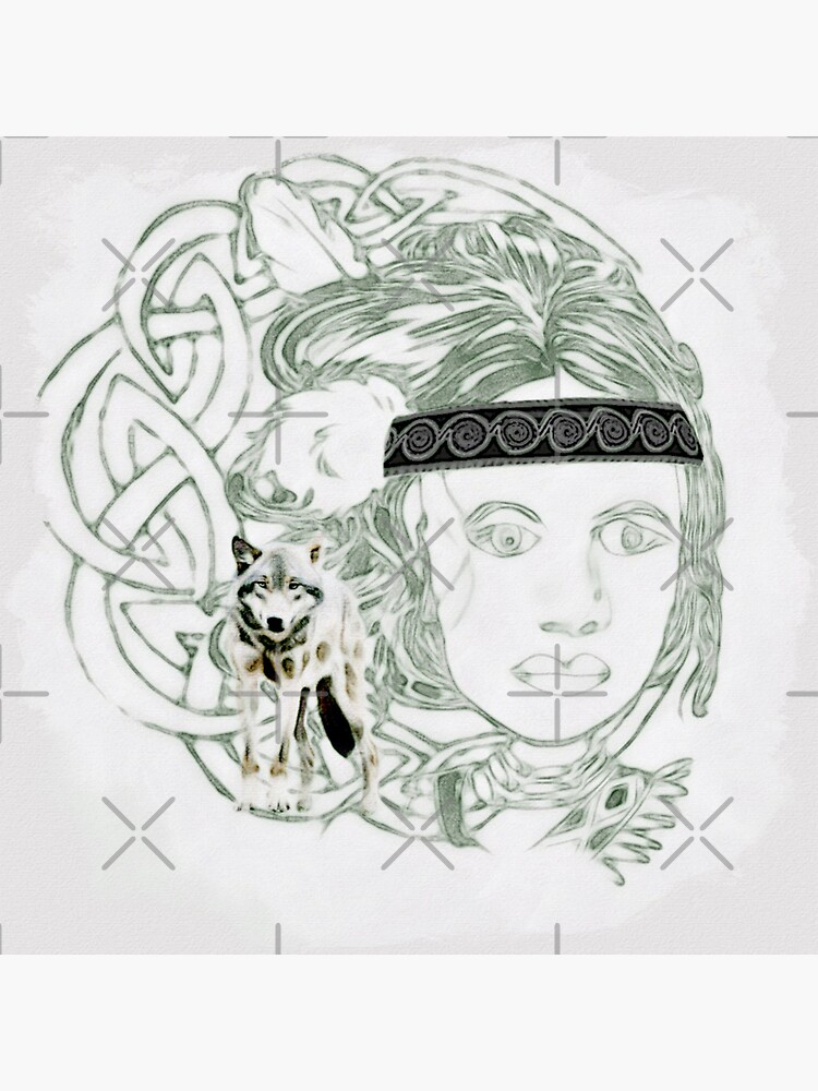 Thumbnail 3 of 3, Sticker, Cherokee In Me designed and sold by Lehonani.