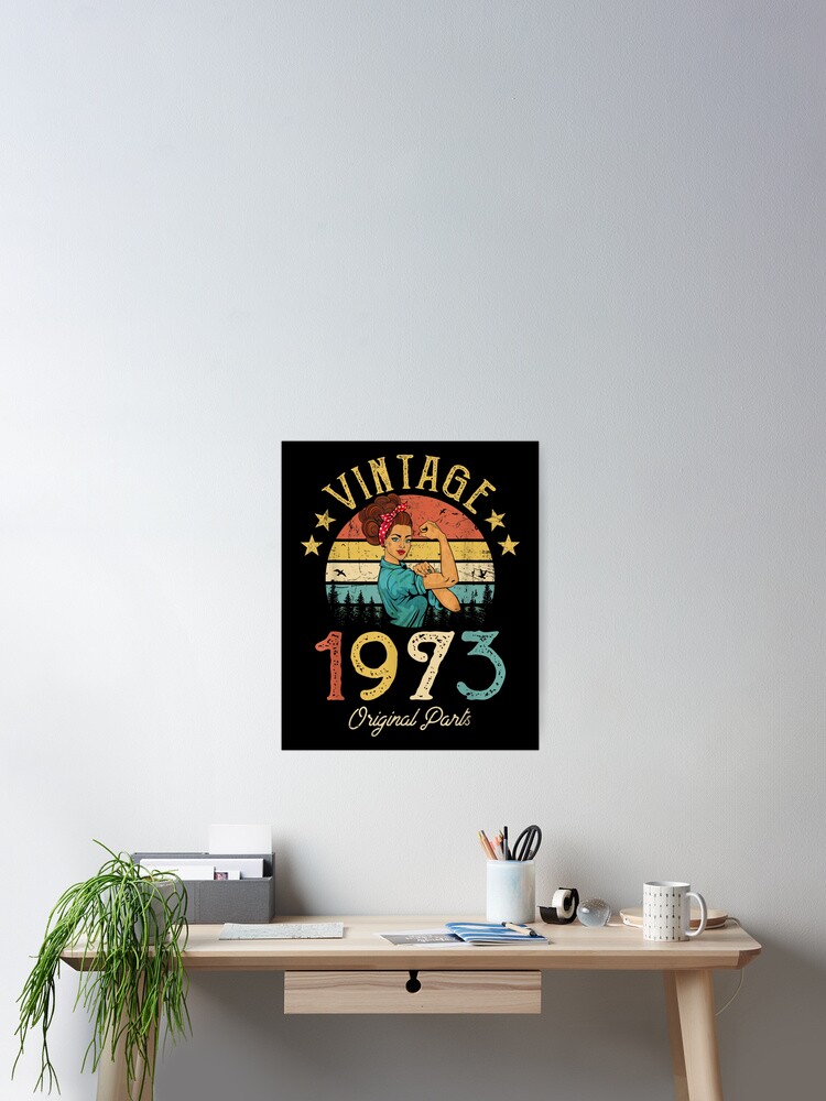 Vintage 1973 Made In 1973 46th Birthday 46 Years Old Gift T-Shirt