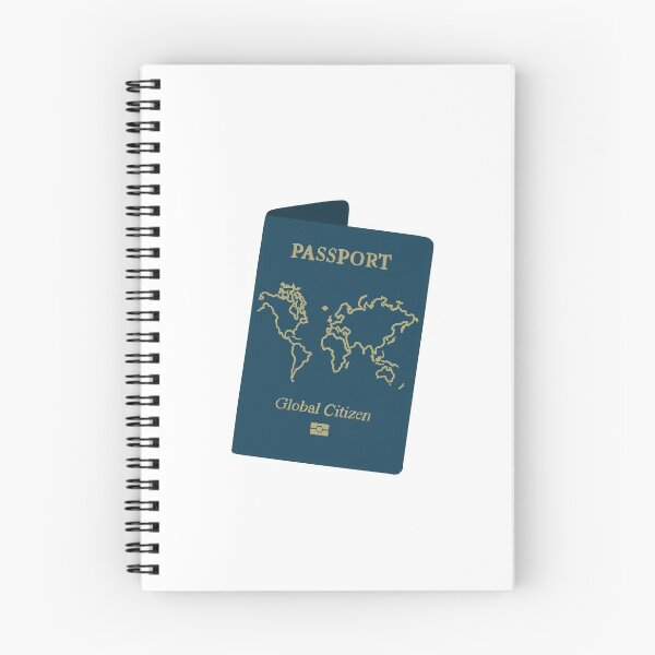 Item preview, Global Citizen Passport Illustration designed and sold by LINNEAWALLSTEN.