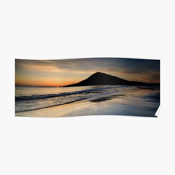 Isle of Harris, Sunset Poster