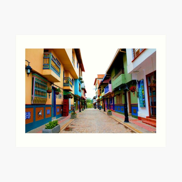 FULL OF COLOR Art Print