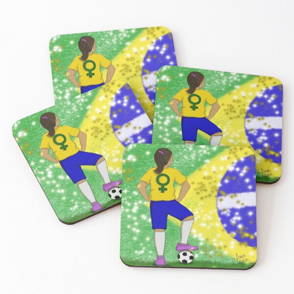 Item preview, Brazil Womens Soccer Team | Women in Sports  designed and sold by anaclaragf.