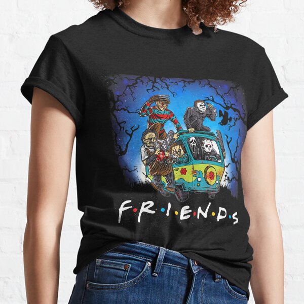 Horror Mashups: Horror Friends Classic T-Shirt