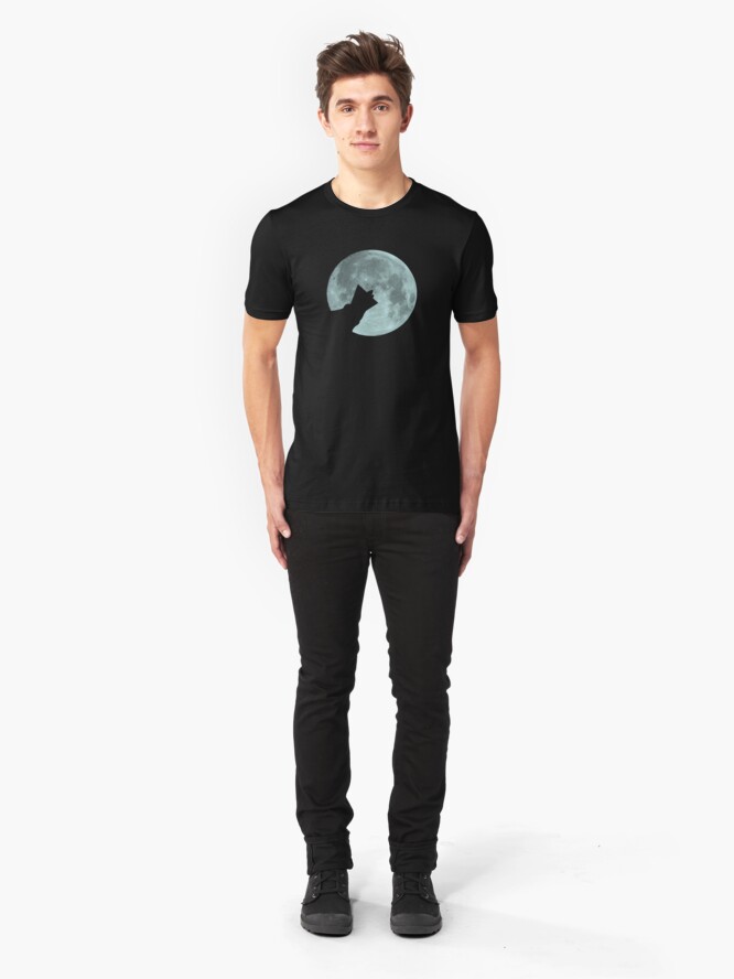 Alternate view of Wolf Collar Slim Fit T-Shirt