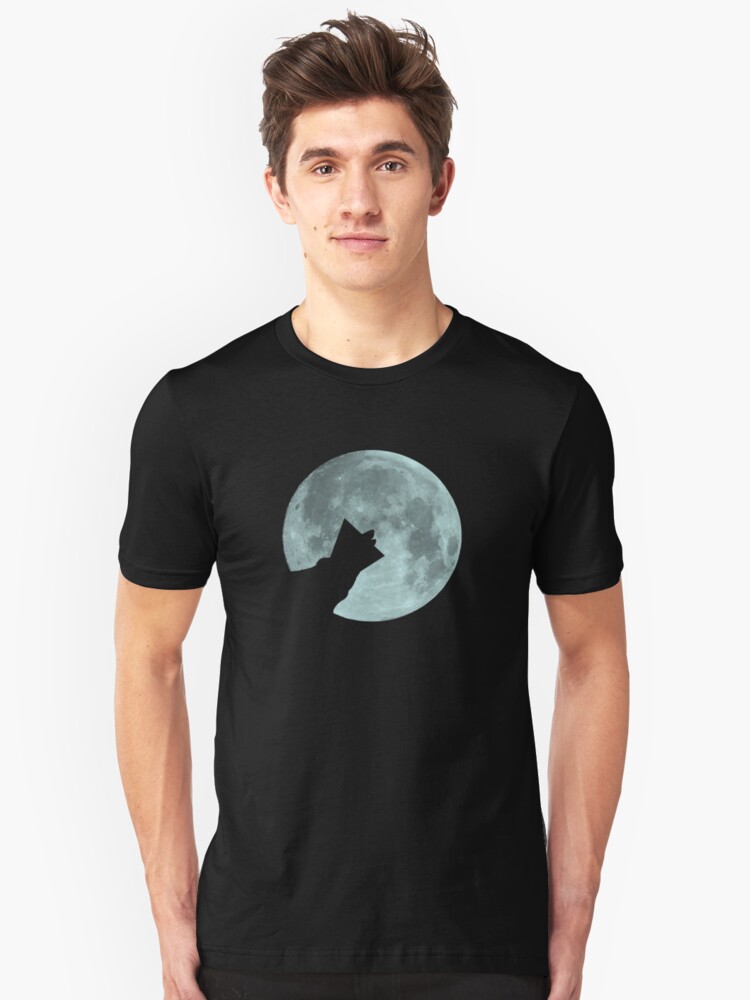 Alternate view of Wolf Collar Slim Fit T-Shirt