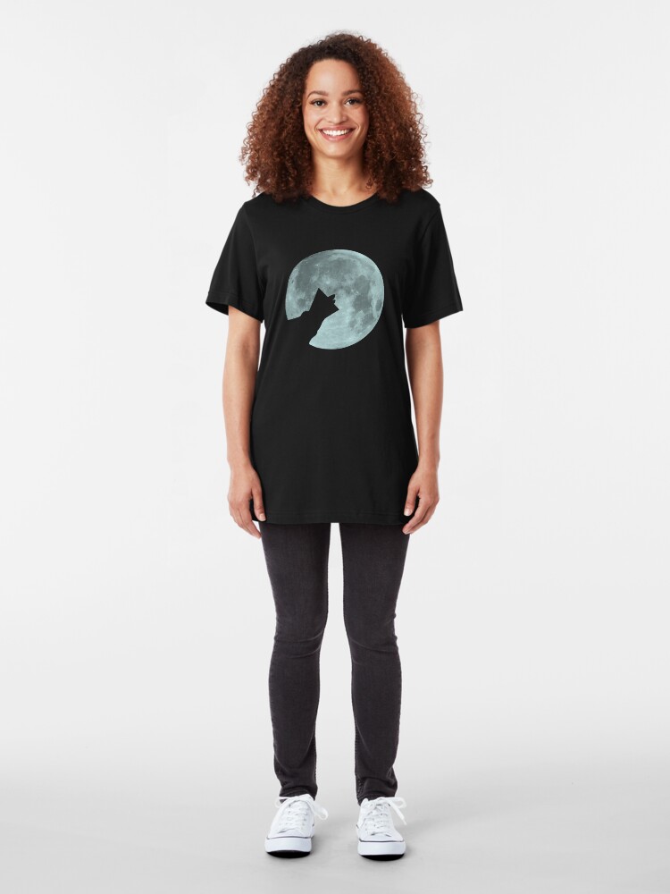 Alternate view of Wolf Collar Slim Fit T-Shirt