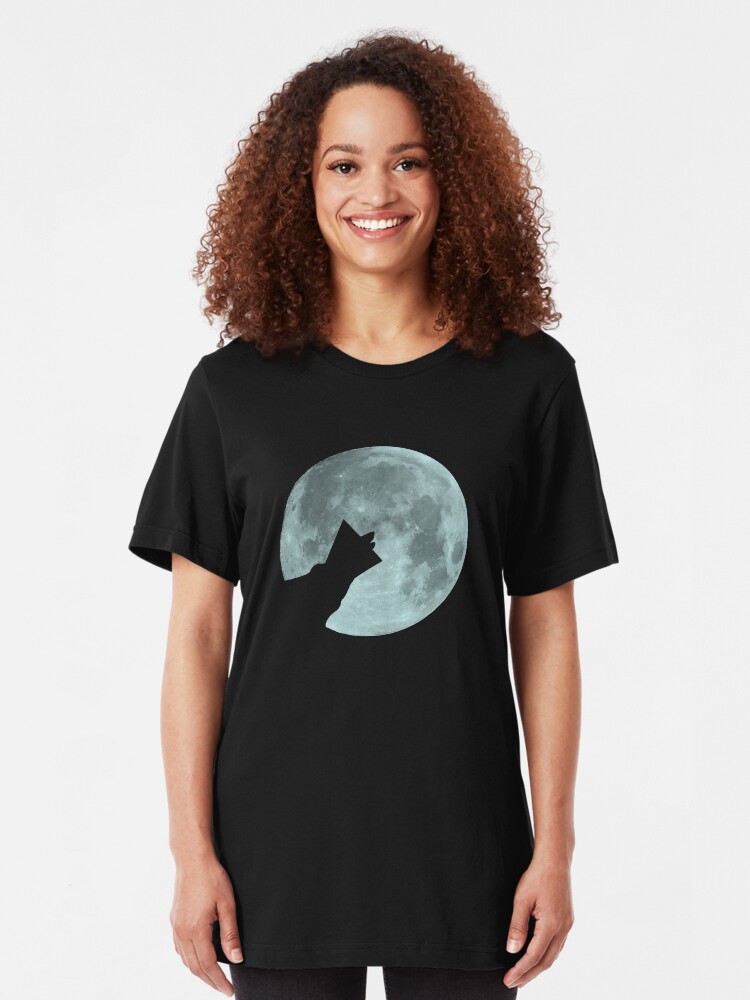 Alternate view of Wolf Collar Slim Fit T-Shirt