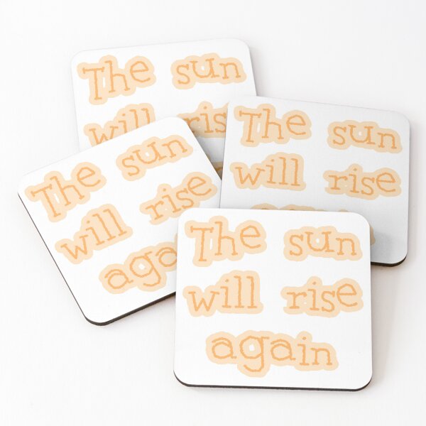 Item preview, The sun will rise again Sticker designed and sold by caitcait.
