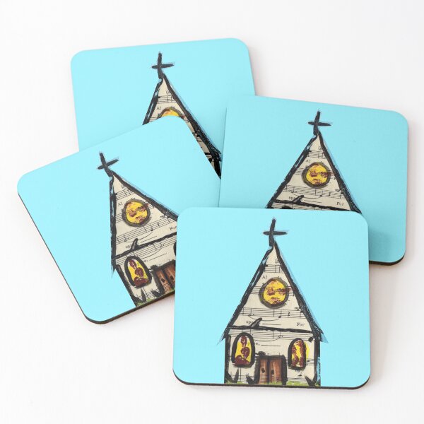 Item preview, Light Blue Sky Church designed and sold by missmann.