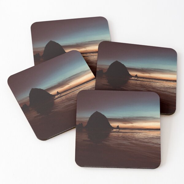Item preview, Haystack Rock at Sunset designed and sold by NinaS.