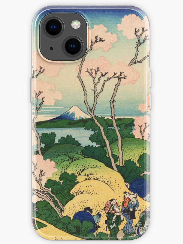 Top Best Alternative Fuji From Goten Yama Hokusai Japanese Print Ukiyoe Woodblock Iphone Case By Afloatingworld Redbubble