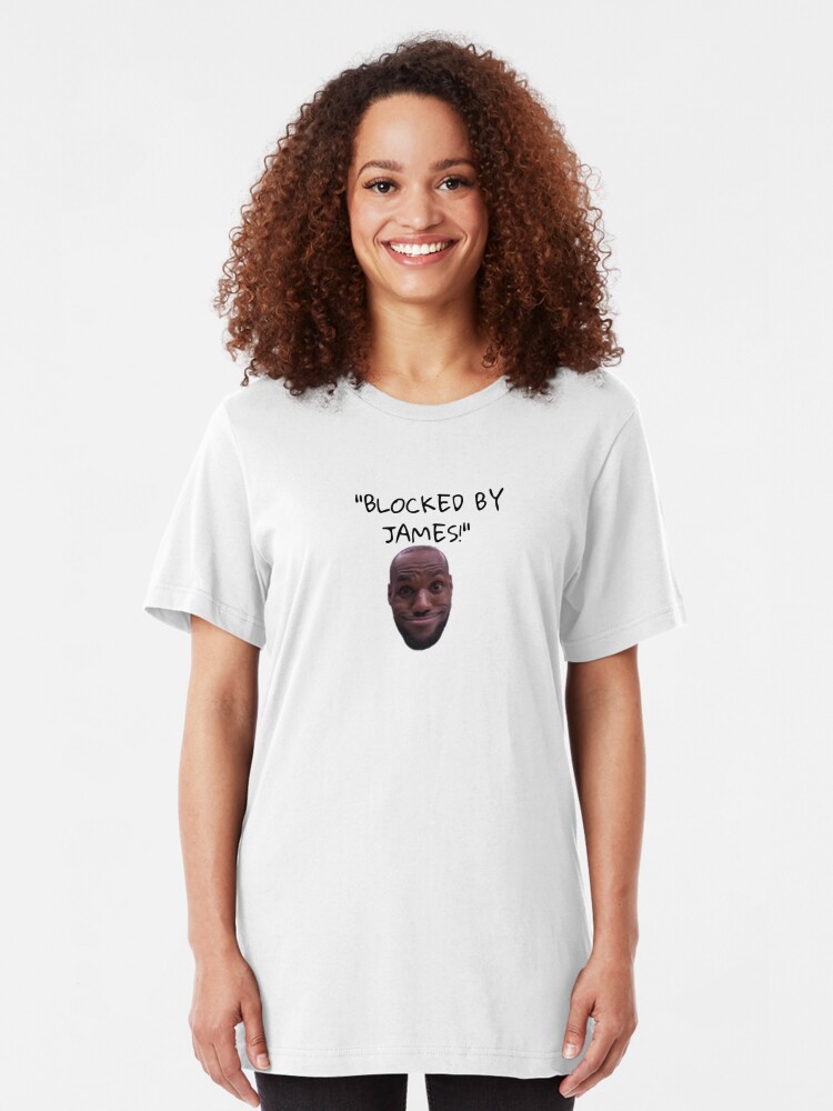 lebron block shirt