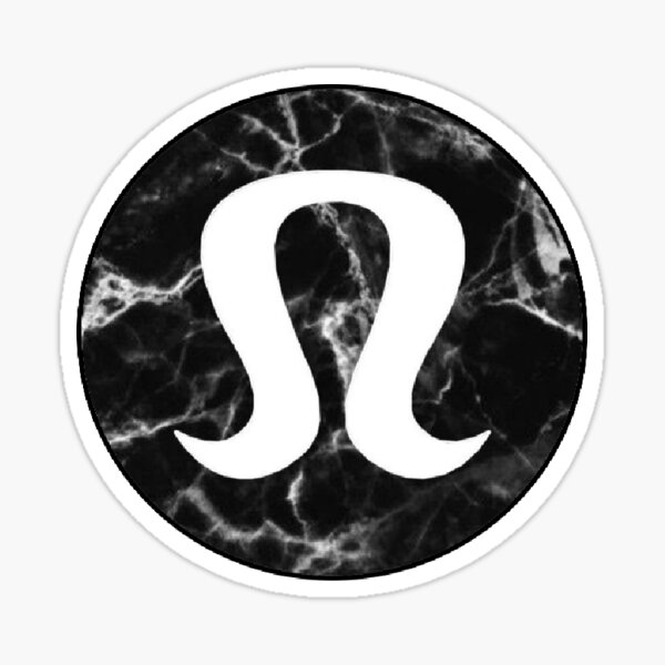 Lululemon marble Sticker
