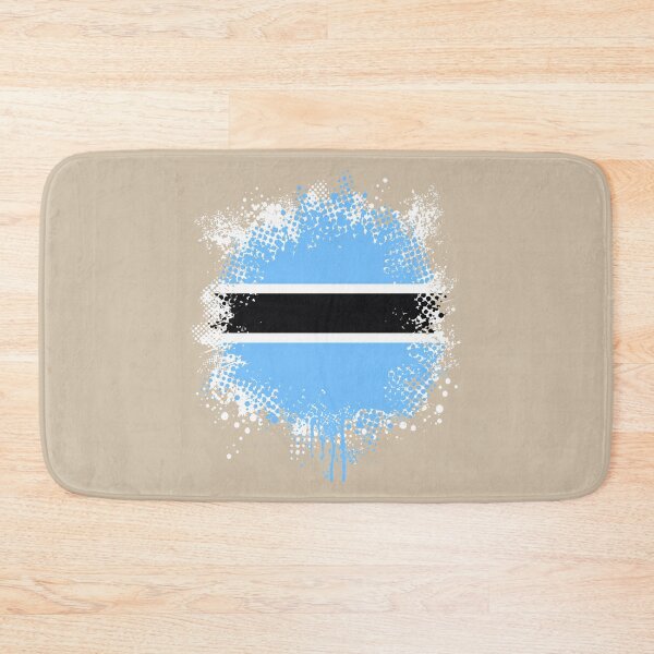 Item preview, Flag of Botswana - Splat designed and sold by pixelinga.