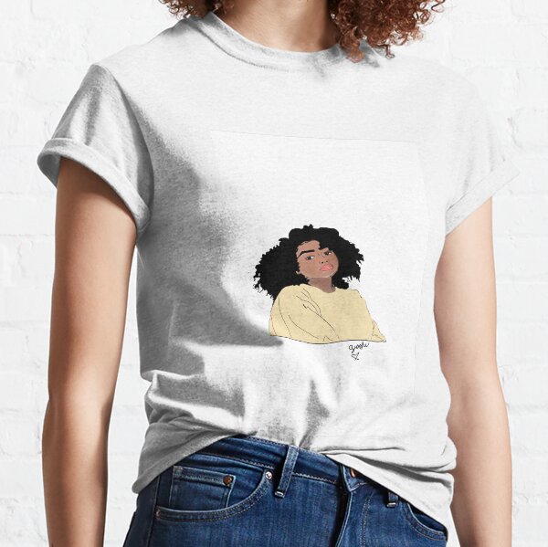 Cute black girl Classic T-Shirt