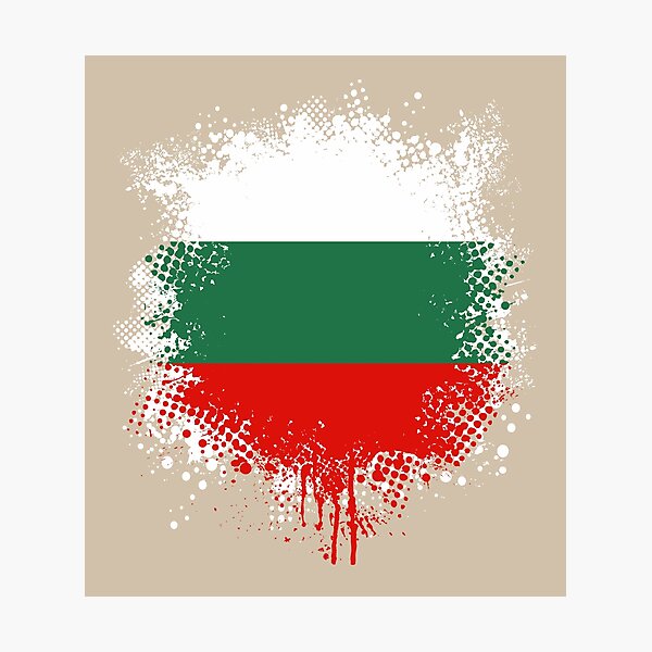 Item preview, Flag of Bulgaria - Splat designed and sold by pixelinga.