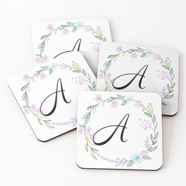 Item preview, Flower Crown Initial- A designed and sold by hoperobinett.