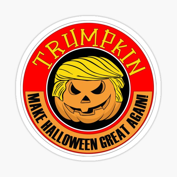 Trumpkin: Make Halloween Great Again Sticker