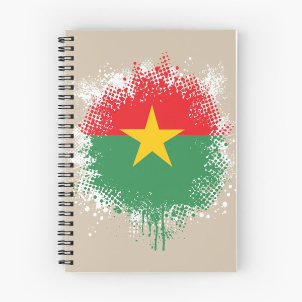 Item preview, Flag of Burkina Faso - Splat designed and sold by pixelinga.