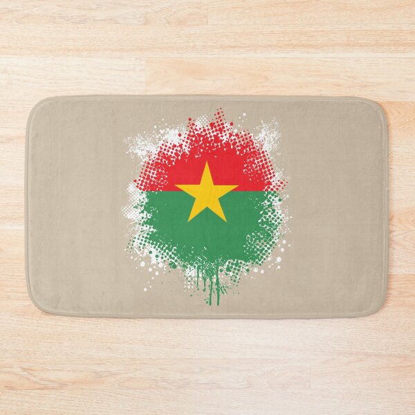 Item preview, Flag of Burkina Faso - Splat designed and sold by pixelinga.