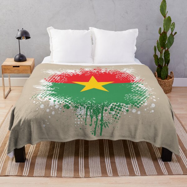 Item preview, Flag of Burkina Faso - Splat designed and sold by pixelinga.