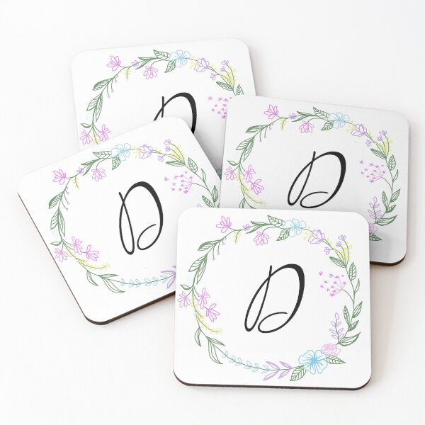 Item preview, Flower Crown Initial- D designed and sold by hoperobinett.
