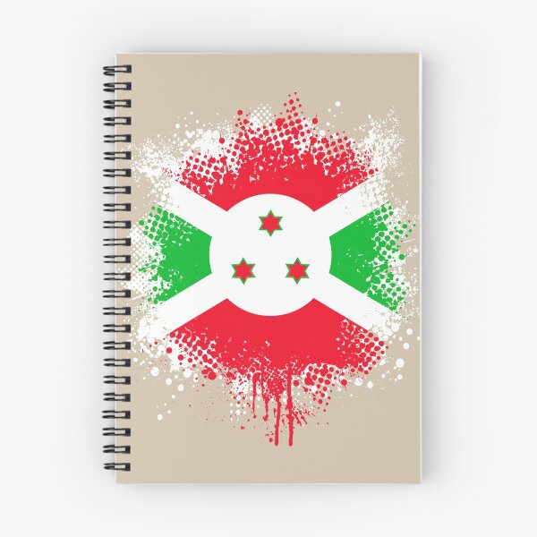 Item preview, Flag of Burundi - Splat designed and sold by pixelinga.