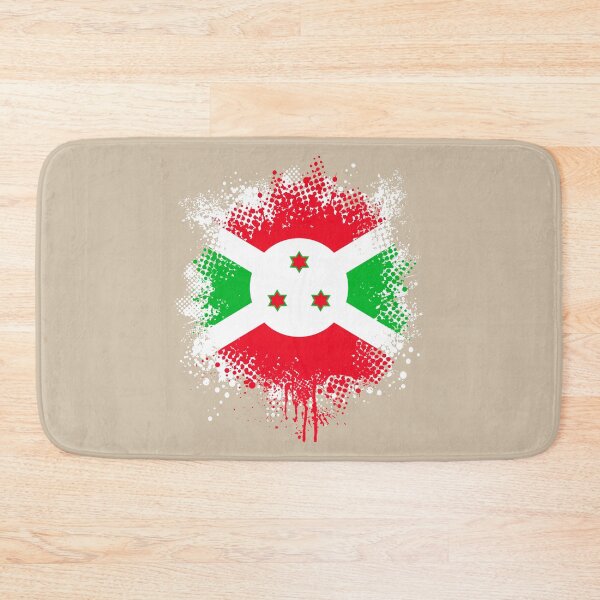 Item preview, Flag of Burundi - Splat designed and sold by pixelinga.