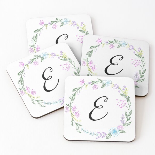 Item preview, Flower Crown Initial- E designed and sold by hoperobinett.