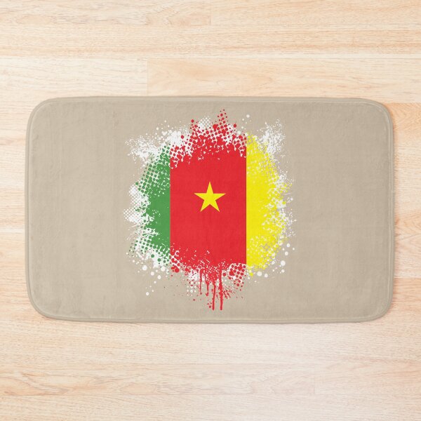 Item preview, Flag of Cameroon - Splat designed and sold by pixelinga.