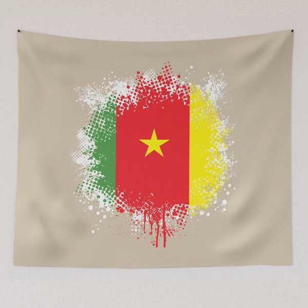 Item preview, Flag of Cameroon - Splat designed and sold by pixelinga.