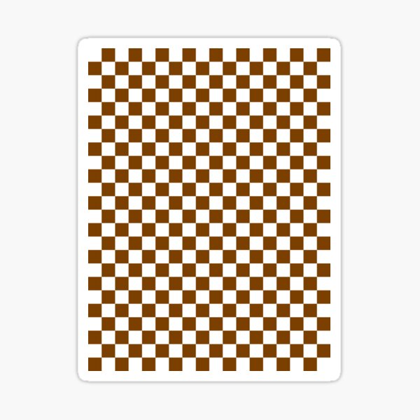 Checkers - Brown and Beige Chocolate Graphic T-Shirt | Redbubble